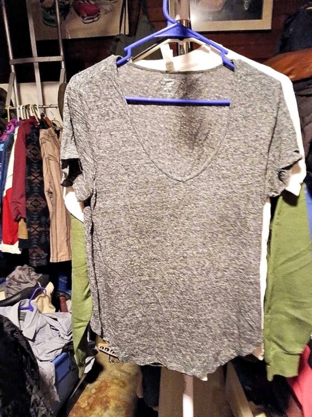 Gray Short Sleeve T-Shirt
